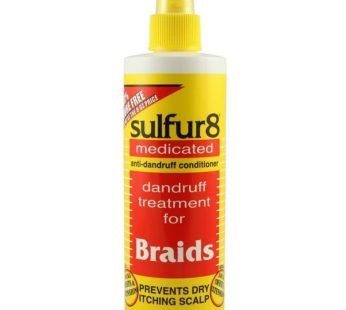 Sulfur8 Medicated Dandruff treatment Braid Spray 12Oz