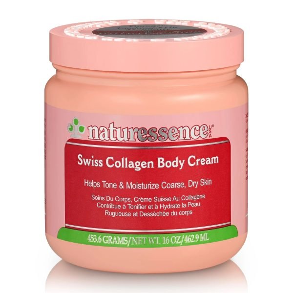 Swiss Collagen Body Cream - Naturessence 16oz