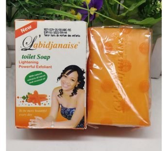 Labidjanaise lightening carrot soap power exfoliant