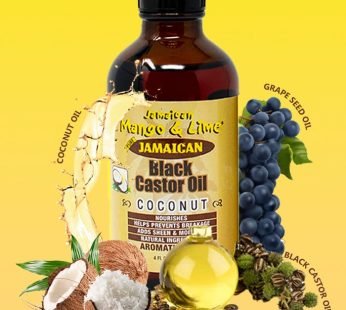 Jamaican Mango Black Castor Oil, Coconut, 4 Ounce