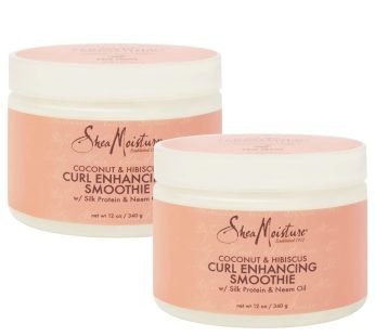 Shea Moisture Curly Hair Products, Coconut & Hibiscus Curl Enhancing Smoothie