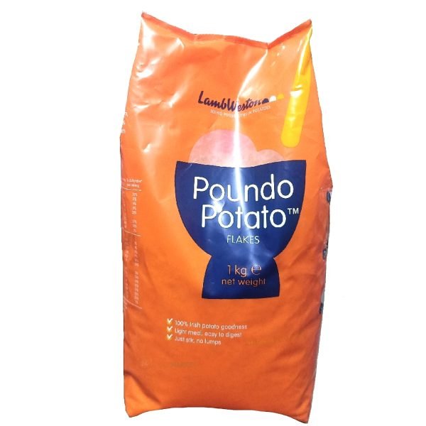 Poundo flakes potatoes