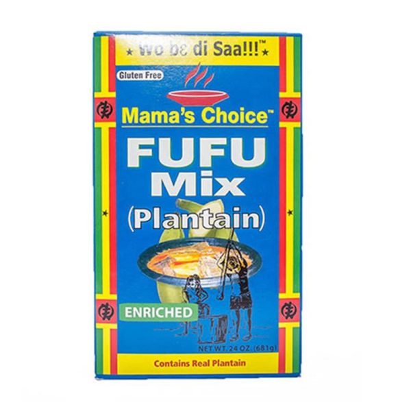 Mama choice plantain fufu