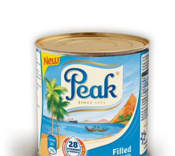 Peak Full Cream Unsweetened Evaporated Milk Tin