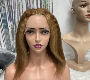 Human hair wig 104